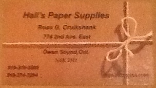 Hall's Paper Supplies